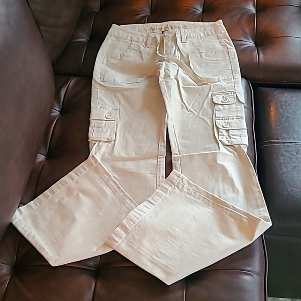 Kahki flared Arizona Jean Company pants size 0